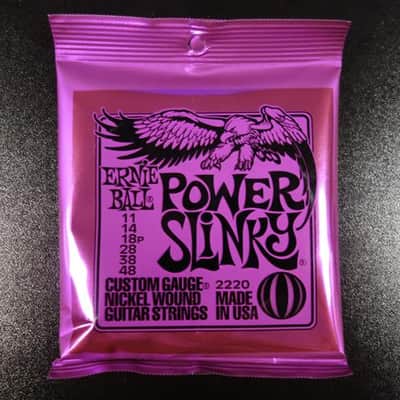 Ernie Ball 2220 Power Slinky 011-048 Guitar Strings image 1