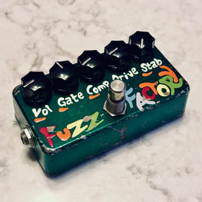 Rare Vintage Zvex Fuzz Factory (Veroboard) Hand-Painted image 3