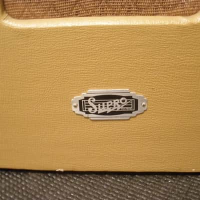 Vintage 1947-8 Supro Supreme Tube Combo Amp - 2 Tone Brown - Valco Made - Very Clean! image 7