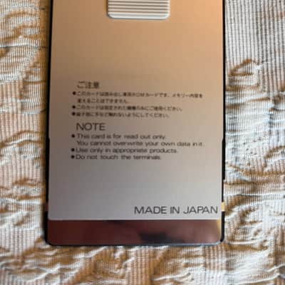 Roland PN-D50-02 Memory Card Patch Data ROM for D-50 image 2