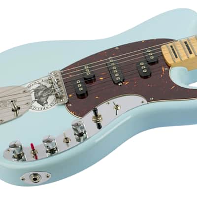2020 G&L CLF Research Espada Sonic Blue #CLF2003171 image 2