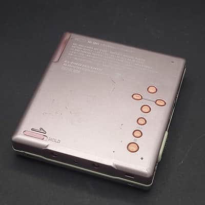 Working Barbie Pink Sony MZ-E520 MD minidisc player mdlp unit only image 8