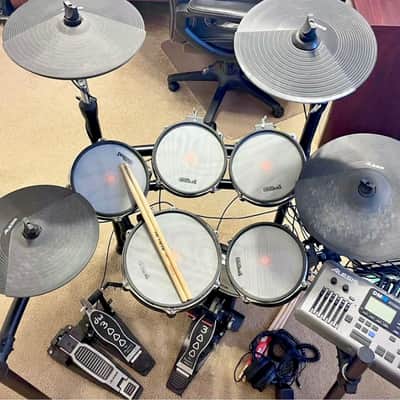 Alesis DM10 Electronic Drum Set 2010s - Black image 9