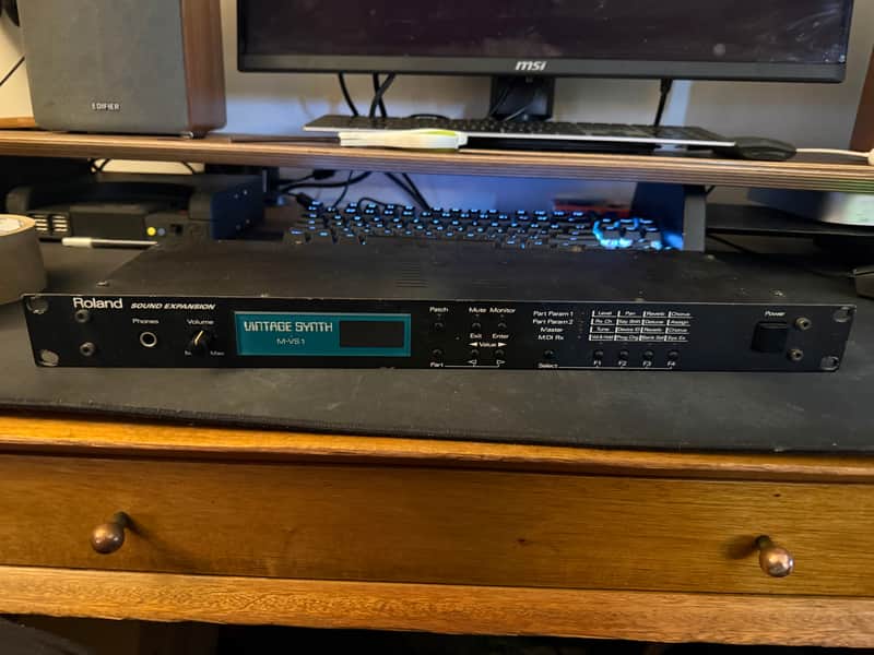 Roland M-VS1 Vintage Synth Expansion Module / Rack version of SR-JV80-04 image 1