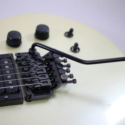 Hamer Steve SHAMER USA Steve Stevens Vintage 80's Electric Guitar - Floyd Rose - White 616426tevens 1980's - White image 12