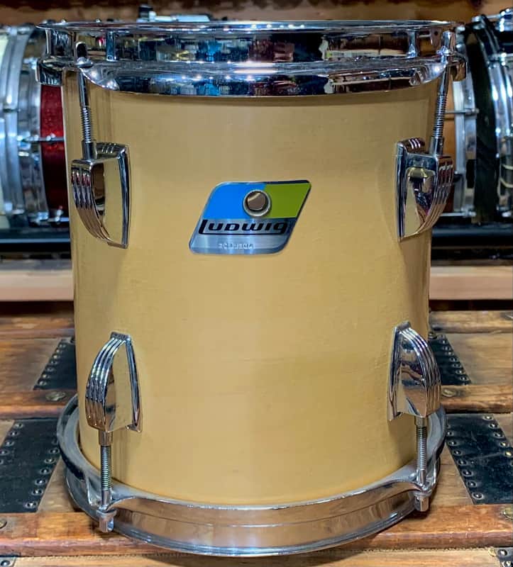 Ludwig Thermogloss 8x8 Natural Maple Classic Power Tom- Mint image 1