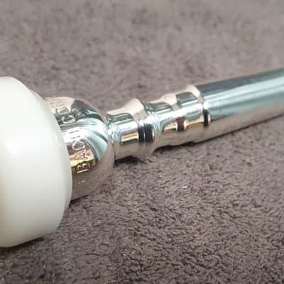 VINCENT BACH CORP.  D1-1/2C plastic Rim trumpet mouthpiece, ORIGINAL PLATING! image 6