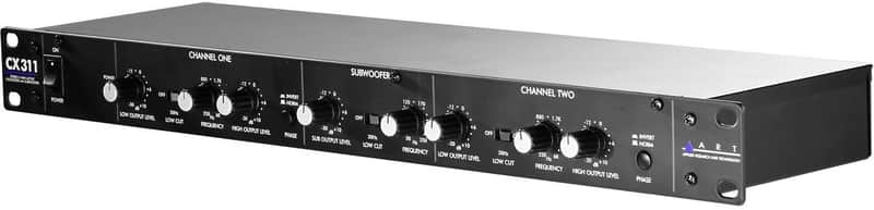 ART CX311 2-Way Crossover with Subwoofer Output image 1