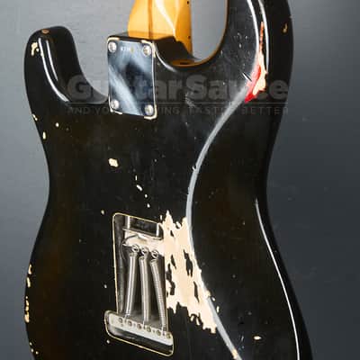 Custom Shop David Gilmour Signature Black Strat Relic 2013 (COD 2031UG) image 13
