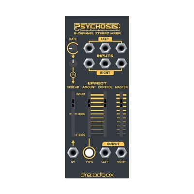 Dreadbox Psychosis - 6-Channel Stereo Mixer [Three Wave Music] image 2