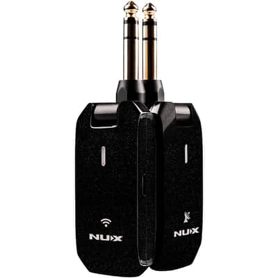 NUX C-5RC 5.8GHz Wireless Guitar System With Charging Case Regular  Black