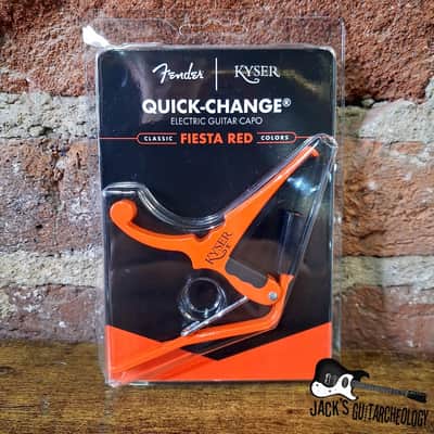 Kyser Fender Quick-Change Electric Guitar Capo - Fiesta Red