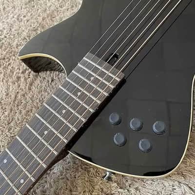 Glossy Black Tagima Classical Guitar Nylon String, Spruce Top Top Mahogany Body with Neck, Rosewood Fingerboard image 3
