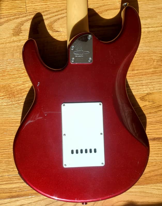 Ernie Ball Licensed OLP Music Man Silhouette MM4 - Sparkle | Reverb