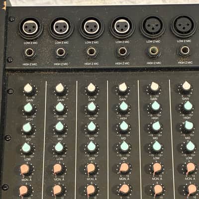 Peavey Unity 2000 12 Channel Mixer with Case Mixer image 3