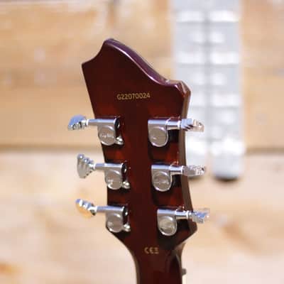Hagstrom Super Viking - Transparent Brown York Signature image 10