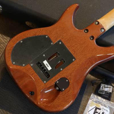 2001 Brian Moore C90-P Custom HSH Electric Guitar Piezo Quilt Natural + OHSC image 13