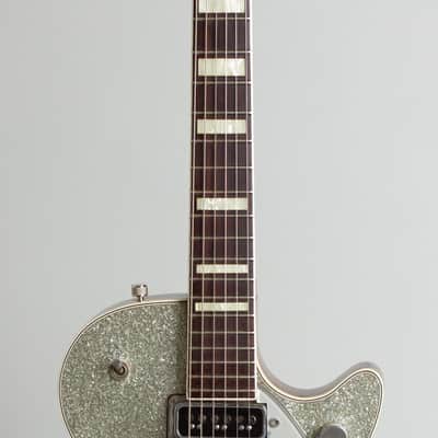 Gretsch PX 6129 Silver Jet Solid Body Electric Guitar (1955), ser. #16378, tweed hard shell case. image 8