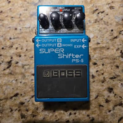 Boss PS-5 Super Shifter (Dark Gray Label) 1999 - Present - Blue image 2