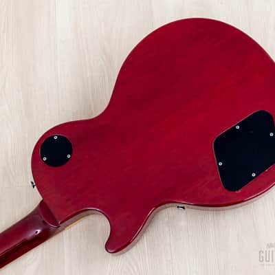 1982 Burny Super Grade RLG-50 '59 Model Burst Standard Birdseye Maple Top w/ Case image 14