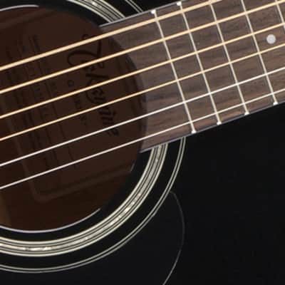 Takamine GD30 BLK G30 Series Dreadnought Acoustic Guitar Gloss Black image 6
