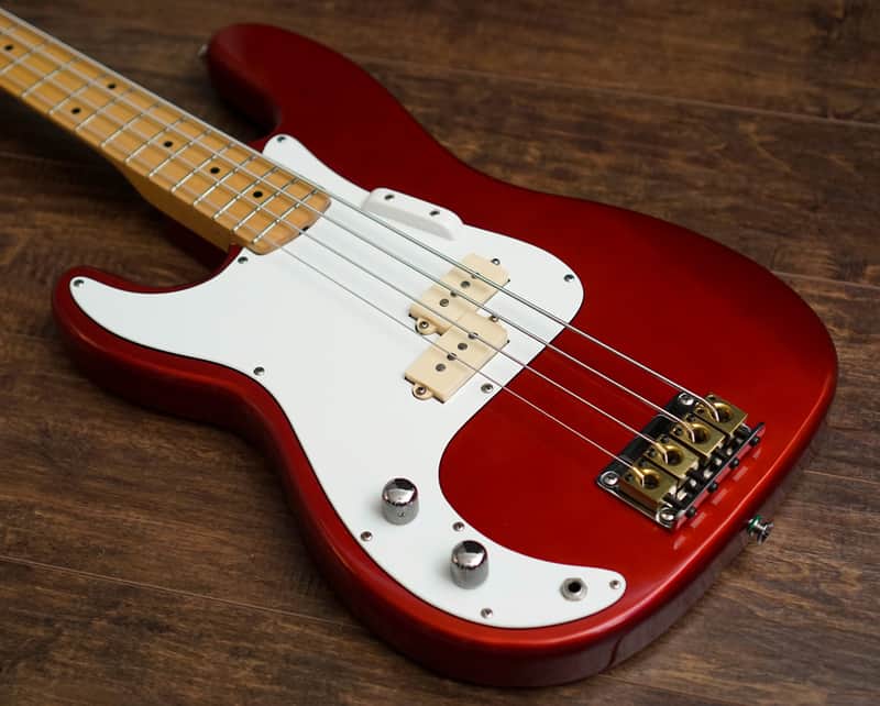 1985 Hondo Deluxe Series 830 Precision Bass Left Handed image 1