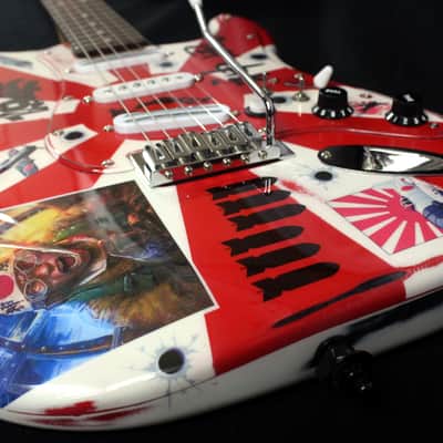 Custom Painted and Upgraded (Aged and Worn) Fender Squier CXS Strat With Matching Headstock and Pickguard image 20