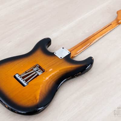 1999 Fender American Vintage ‘57 Stratocaster Sunburst, 100% Original w/ Case image 14