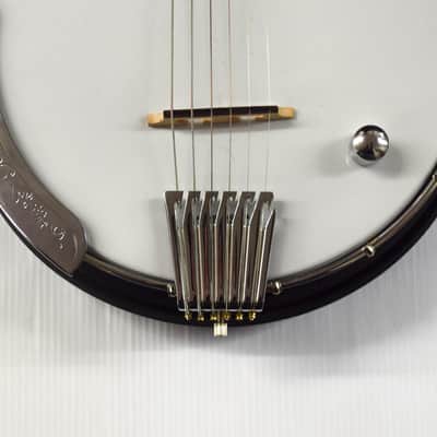 Gold Tone AC-6+ 6-String Acoustic-Electric Banjo - Natural image 3