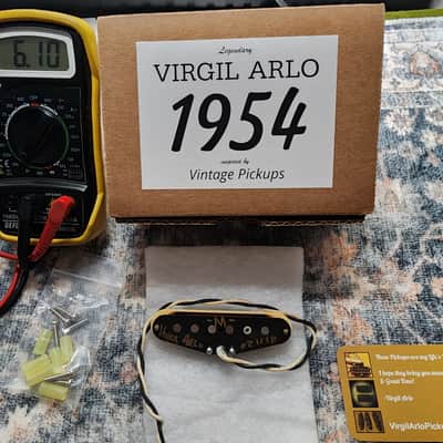 Virgil Arlo "1954 / White Label" Strat Pickup Set image 9