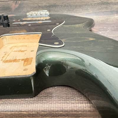 2004-06 Fender Japan JB-62-66UGB Jazz Bass Body Gun Metallic Blue Rare Color image 10