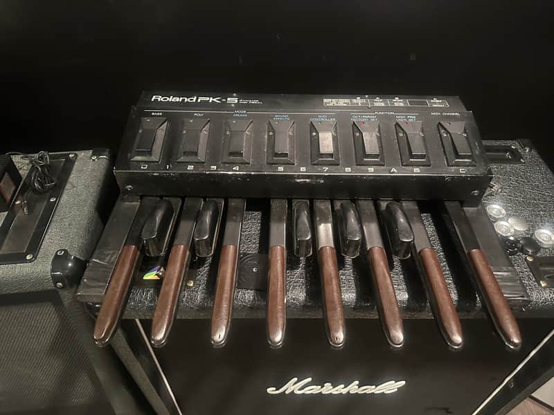 Roland PK-5 MIDI Pedal Controller (1990-2005) - Black - $471.00