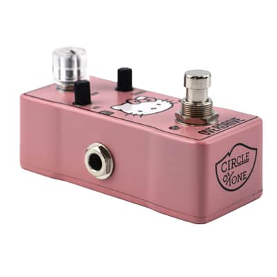 Circle Of Tone Overdrive Hello Kitty Series 4 Guitar or Bass Effect Pedal GAIN/VOL/TREBLE image 2