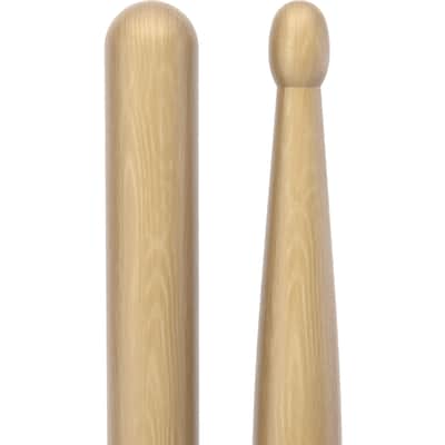 Promark Classic Forward 2B Hickory Drumstick, Oval Wood Tip – TX2BW image 4