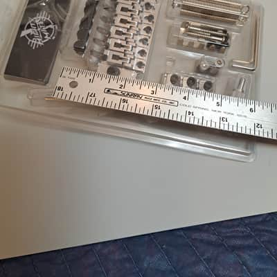 Mighty Mite Floyd Rose Style Double Locking Tremolo System Electric Guitar Bridge -Chrome- In Original Pkg image 11