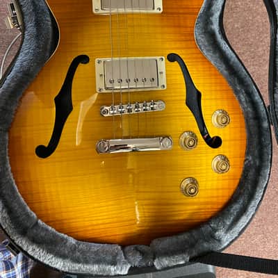 Epiphone Les Paul Standard Florentine Pro 2014 - Honey Burst image 2