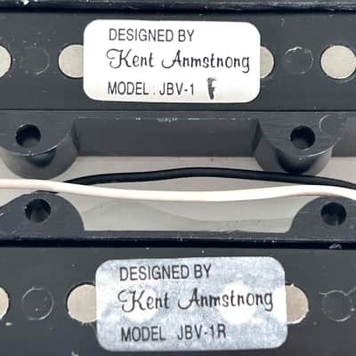 Kent Armstrong Kent Armstrong JBV-1R and JB-1F Jazz Bass Pickup Set 4-String image 6