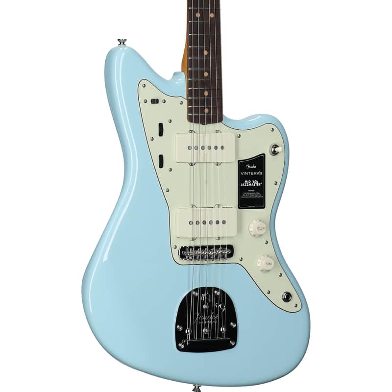 Fender Vintera III Mid 60s Jazzmaster Electric Guitar, Sonic Blue