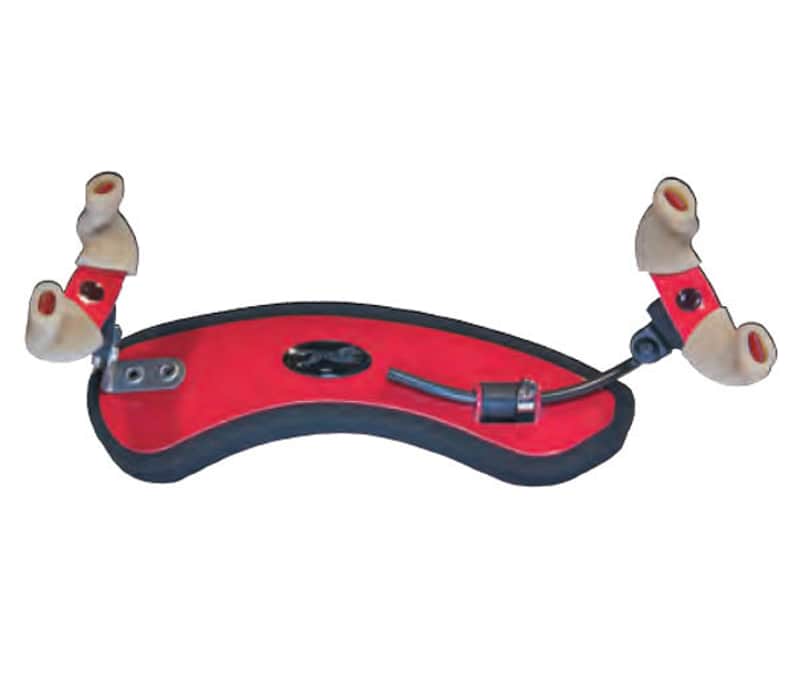 Wolf Forte Secondo Coloured Shoulder Rest for Violin in Red Starlight (3/4 - 4/4) image 1