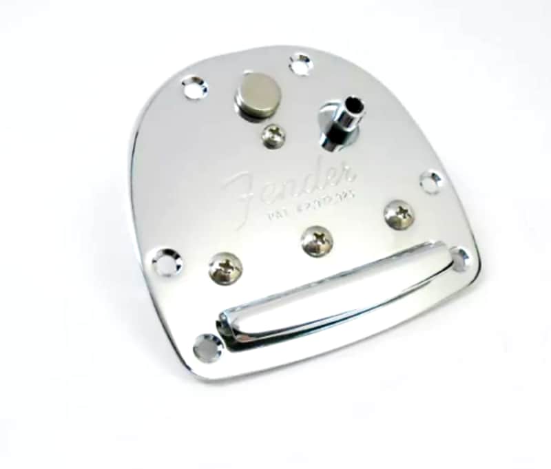 007-6232-049 Genuine Fender Classic Series Jaguar/Jazzmaster® Vibrato Tailpiece image 1