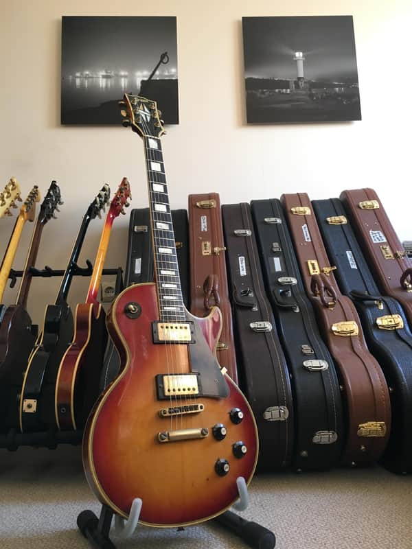 1976 Greco EGC1000 EG 1000 Custom Cherry Burst + Case image 1