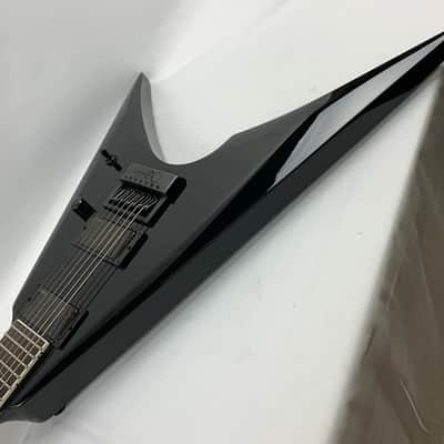 ESP LTD Arrow-1007 Baritone EverTune ET 7-String Electric Guitar Black B-Stock Larrow1007betblk image 7