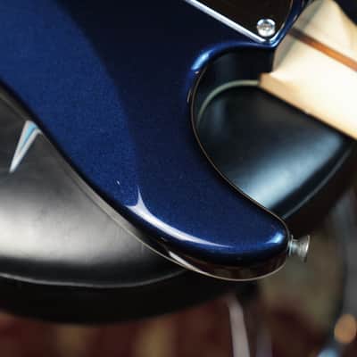 2021 Fender Stratocaster Aerodyne II (75 Anniversary), Made in Japan - Gun Metal Blue / Babicz Bridge / Pro Setup image 9