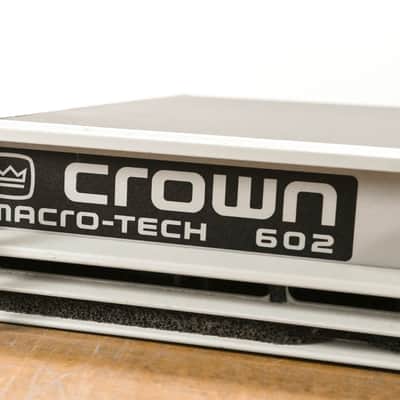 Crown Macro-Tech 602 2-Channel Power Amplifier CG0127S image 5
