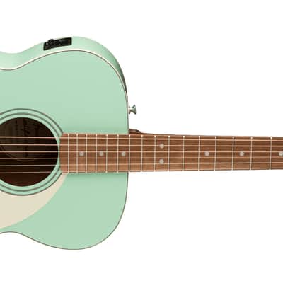 Fender California Standard Monterey E, Spruce Top, Ivory Pickguard - Surf Green image 5