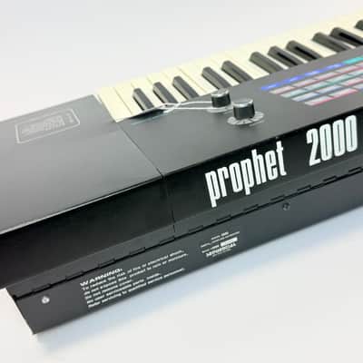 Sequential Prophet 2000 61-Key 8-Voice Polyphonic Synthesizer 1985 (Serial Numer 0001! / Serviced / Warranty) image 4