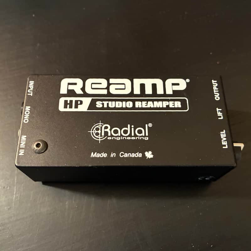 Radial Reamp HP Studio Reamper 2022 - Present - Black image 1