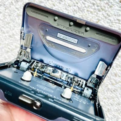 PANASONIC SX3 Walkman Cassette Player, Awesome Light Blue ! Working ! image 6