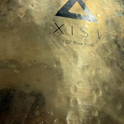 Istanbul Agop 22” Xist Raw Ride 2020s  - Brilliant image 6