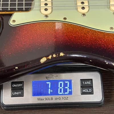 Fender Custom Shop 1963 Stratocaster Relic 3 Tone Sunburst Sparkle w/case TSLTD2OF10 image 11
